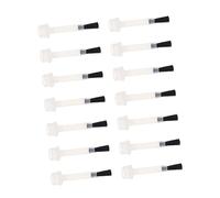 UKCOCO Pinceaux de Remplacement et Dessin de Fleurs ou Lignes Lot de 20 en Nylon Noir Brosse Manucure 9mm pour Vernis à Ongles pour Nail Art