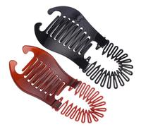 UKCOCO Pinces Banane Pince à Cheveux Queue de Cheval en Plastique Lot de 6 pour Cheveux, Maintien Sûr sans Abîmer pour Filles