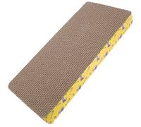 UKCOCO Planche à Gratter Libération D'énergie pour Chat en Papier Ondulé Marron Jouet de Broyage Fonction de Limage des Griffes pour Chaton et Chat Maison