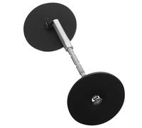 UKCOCO Plaque de Remplissage en Acier Inoxydable 50 MM Cache-Serrure pour Porte d'Entrée Bouche-Trou de Visionneuse Protection Anti-Effraction Adapté pour Portes en Bois et Acier