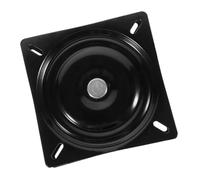 UKCOCO Plaque Pivotante Pour Tabouret De Bar 250 Mm En Fer 2,3 Mm Épaisseur Mécanisme Pivotant 360° Meuble Fauteuil Pivotant La Cuisine Bar Salon