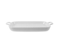 UKCOCO Plateau à bacon en céramique pour micro-ondes avec double | Plateau à bacon en céramique avec grille surélevée, idéal pour séparer la graisse et obtenir un bacon croustillant au