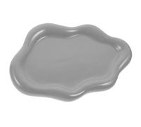 UKCOCO Plateau Céramique Forme pour Bijoux et Cosmétiques Organiseur Élégant pour Bagues Boucles Oreilles Facile à Nettoyer Chambre et Salle de Bain