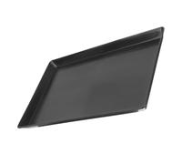 UKCOCO Plateau de Remplacement pour Cage à Chien et Oiseaux 43,5 X 32,4 Cm en Plastique Noir, Bac Étanche Multifonction pour Lapin, Bac à Chenil pour Chien Nettoyage Facile et Prévention