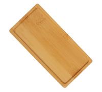 UKCOCO Plateau pour Plantes Bambou Soucoupe De Drainage Rectangulaire pour Pot De Fleurs Bac à Eau pour Jardinière