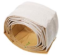 UKCOCO Plinthe Murale Autocollante Blanche 23 M X 78 CM en Mousse 3D Auto-Adhésive Revêtement de Plinthes Flexible Protection Murale Résistante à L’Eau pour Salon et Décoration