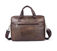 UKCOCO Pochette Bandoulière Homme Affaires avec Compartiment Principal Et Plusieurs Petites Poches pour Téléphone Portefeuille Cartes Et Autres Effets Personnels