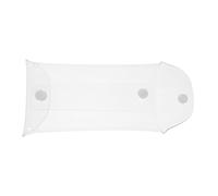 UKCOCO Pochette Transparente 9x16 Cm en PVC Fermeture Pression, Paquet à Monnaie Compact et Réutilisable, Rangement Pratique pour Clés, Écouteurs et Petits Accessoires, pour Usage