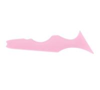 UKCOCO Pochoir Eyeliner Réutilisable en Silicone Rose pour Application Rapide de Maquillage Règle à Lèvres et Design Multi-angle Ergonomique pour Débutants