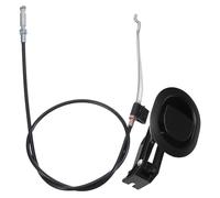 UKCOCO Poignée de Fauteuil Inclinable avec Câble de Remplacement en Alliage de Zinc Noir 9 Cm X 7,5 Cm, Pièce Robuste pour Mécanisme de Déverrouillage, Accessoire pour Canapé et Fauteuil