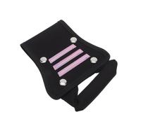 UKCOCO poignée de Sangle pour Bagages en Nylon Noir, 4 Boucles sécurisées, Installation Facile, poignée Amovible pour Valise et Bowling Bags