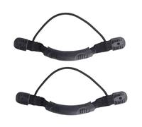 UKCOCO Poignées de Transport Kayak avec Corde Élastique Remplacement Caoutchouc et Nylon Antidérapantes pour Canoë Bateau et Kayak Rigide