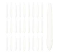 UKCOCO Pointes de Stylo à Peinture à L'huile Universelles, Recharge 25 Pièces, Embouts Ronds pour Marqueurs et Stylos à Écriture Fluide, Accessoires Pratiques pour Fournitures Scolaires