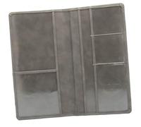 UKCOCO Porte-Cartes Pliable en PU Léger et Pratique pour Permis de Conduire et Assurance, Style Moderne Finition Délicate, pour Voyages et Usage Quotidien