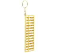 UKCOCO Porte-Clés Pendentif Boulier Rétro en Alliage 4.88 X 1.57 X 0.28 Pouces pour Décoration Maison et Trousseau