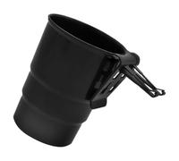 UKCOCO Porte-gobelet Voiture Portable Noir pour Grille D'aération, Support Multifonction pour Bouteilles et Petits Objets, Accessoire Compact et Léger Compatible Véhicules, Rangement