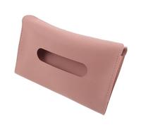 UKCOCO Porte-Mouchoirs pour Pare-Soleil Voiture Suspendu en Similicuir Rose Pince Adaptable aux Portes et Sièges Rangement Compact pour Mouchoirs Pratique et Gain de Place Intérieur