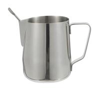 UKCOCO Pot à Lait Inox avec Stylo Latte Art Mousseur à Café Ergonomique pour Cappuccino et Boissons Chaudes pour Maison et Café Facile à Nettoyer