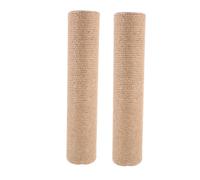UKCOCO Poteaux à Griffer en Sisal Lot de 2 30 CM pour Griffoir Vertical Pièces de Rechange pour Arbre à Chat à Monter Soi-Même Usage pour Chats D’Intérieur