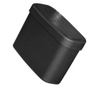 UKCOCO Poubelle de Voiture Étanche avec Couvercle Organiseur Porte Latérale Multifonction Bac Compacteur pour Déchets Rangement Sécurisé pour Siège Arrière Poubelle Portable