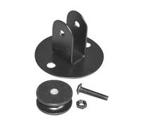 UKCOCO Poulie pour Lustre Antirouille Roue Détachable pour Suspension de Plafond Accessoire de Levage pour Lampes Suspendues Kit de Remplacement Polyvalent pour Installation Éclairage