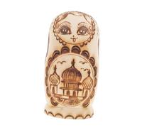 UKCOCO Poupées Russes Matriochka Bois à Peindre Non Finies De Jouets pour Garçon Fille Et Cadeau De Décoration