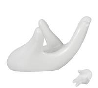 UKCOCO Présentoir à Bijoux en Céramique Main Façonnée, Décoration D'étagère Élégante pour Accessoires Photographie, Plateau à Bijoux Polyvalent pour Bureau et Exposition, Support Bijou