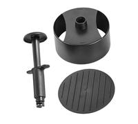 UKCOCO Presse Hamburger Rond Abs Plastique Antiadhésif pour Galettes Uniformes et Épaisseur Contrôlée Moule à Viande Burger Facile à Nettoyer pour Cuisine Barbecue