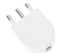 UKCOCO Prise Électrique Italienne Broches avec Mise Terre Détachable Connecteur Mâle Stable pour Appareils Haute Puissance Adaptateur Sûr et Pratique pour Voyage