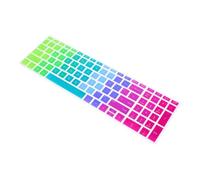 UKCOCO Protecteur Clavier Silicone Lavable Compatible 15-BF Protection Anti-Fuite et Housse Imperméable, pour Usage Quotidien sur Ordinateur Portable 15,6 Pouces Style Aléatoire