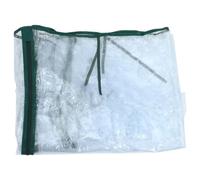 UKCOCO Protecteur de Serrage PVC pour Cultures et Fleurs, Extérieur, Portes Zippées Enroulables, Démontable, Chaque Section Porte