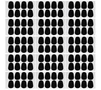 UKCOCO Protection Morsures Coussinets en Silicone 50 Noir Remplacement Facile, Accessoires pour Musiciens Saxophonistes pour Embouchure de Saxophone Alto