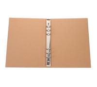 UKCOCO Protège Cahier Papier Kraft Couverture de Classeur à Anneaux Étui Antidérapant pour Calepin et Cahier Format Pratique pour Étudiants