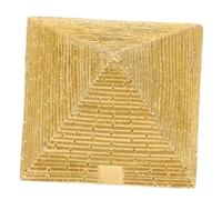 UKCOCO Pyramide Égyptienne Décorative Vintage Miniature Accessoire Enseignement de Décoration pour Maison Bureau pour Offrir