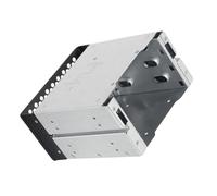 UKCOCO Rack Disque Dur 3,5 Pouces Alliage d'Aluminium 3 Baies de Montage Extension de Stockage Installation Facile Compatible Baie Lecteur Optique PC