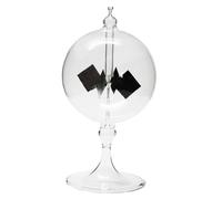 UKCOCO Radiomètre Borosilicaté Transparent Conversion Solaire Mouvement Mécanique Décoration de Bureau et Maison Support Stable