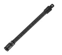 UKCOCO Rallonge de Douille Flexible 250 Mm avec Barre D’extension à Ressort 1/2, Rallonge de Prise Articulée Réglable, Accessoire pour Outils à Main Adapté aux Zones Difficiles D’accès