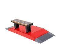 UKCOCO Rampe Skateboard Doigt Plastique Accessoires Parc Finger Skate Plateforme Modulaire DIY pour Garçon Fille et Adultes Kit Rampe Patinage Mini Skate Jeux Extérieurs Garçon Fille