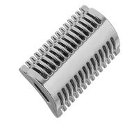 UKCOCO Rasoir de Sécurité de Zinc Tête Remplaçable Métallique Durable à Peigne Ouvert pour Rasage Manuel Outil de Rasage Sturdy et Pratique