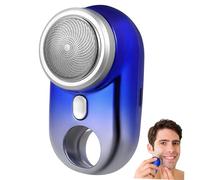 UKCOCO Rasoir Électrique Portable Mini Usb Pour Hommes 1 Unité Bleu Dégradé Rechargeable Rasage Facile Voyages Design Compact