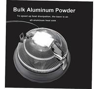 UKCOCO Refroidisseur CPU Rgb Haute Performance Ventilateur Métallique à Ailettes pour Ordinateur de Bureau Dissipation Rapide Chaleur