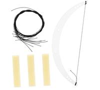 UKCOCO Règle Auxiliaire pour Sourcils en Acrylique D'arc Compatible Maquillage Permanent et Crayon Semi-permanent, Outil de Positionnement pour Tatouage Cosmétique