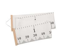 UKCOCO Règle de Hauteur Garçon Fille Toile Décoration Murale Mesure Simple pour Chambre Garçon Fille et Résistante à