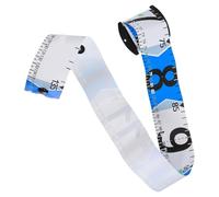 UKCOCO Règle de Pêche à Planche à Bosses 1,4 M en PVC Robuste Bleu, Accessoire Mesure Poisson pour Kayak et Bateau, Outil Portable et Étanche pour Pêche en Plein Air