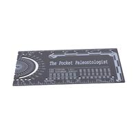 UKCOCO Règle D'ingénieur Métallique de Poche, Compas et Rapporteur Métrique Compact, Outil de Mesure Linéaire pour Ingénieurs Civils et Architectes, Échelle de Graduation Précise, Usage