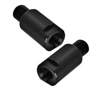 UKCOCO Rehausseur D’Amortisseur Arrière Moto 4 CM Kit 2 Pièces en Acier Noir Rallonge Réglable Suspendre Arrière Améliore Stabilité et Confort Tout-Usage