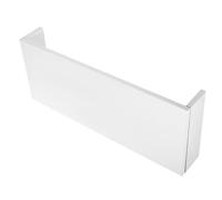 UKCOCO Rehausseur Ecran Blanc en Mdf pour Bureau, Support pour Écran de Bureau Multi-fonctionnel, Élévateur D'écran PC Élégant Adapté Home et Office