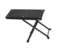 UKCOCO Repose Pied de Guitare Pliable pour Guitaristes Design Ergonomique pour Confort Optimal pour Performances Fabriqué Matériaux Robustes et Durable Couleur Classique Adaptée à les