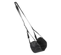 UKCOCO Repose Pied Portable Suspendu pour Voyage Avion Confort Ergonomique Oxford Améliore la Circulation Sanguine et Réduit Enflure Jambes pour Longs et Bureau