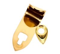 UKCOCO Repose-pouce Métallique pour Saxophone Alto et Ténor Support Stable Droit Coussinet Ergonomique Améliore la Tenue Du Poignet Confort de Jeu